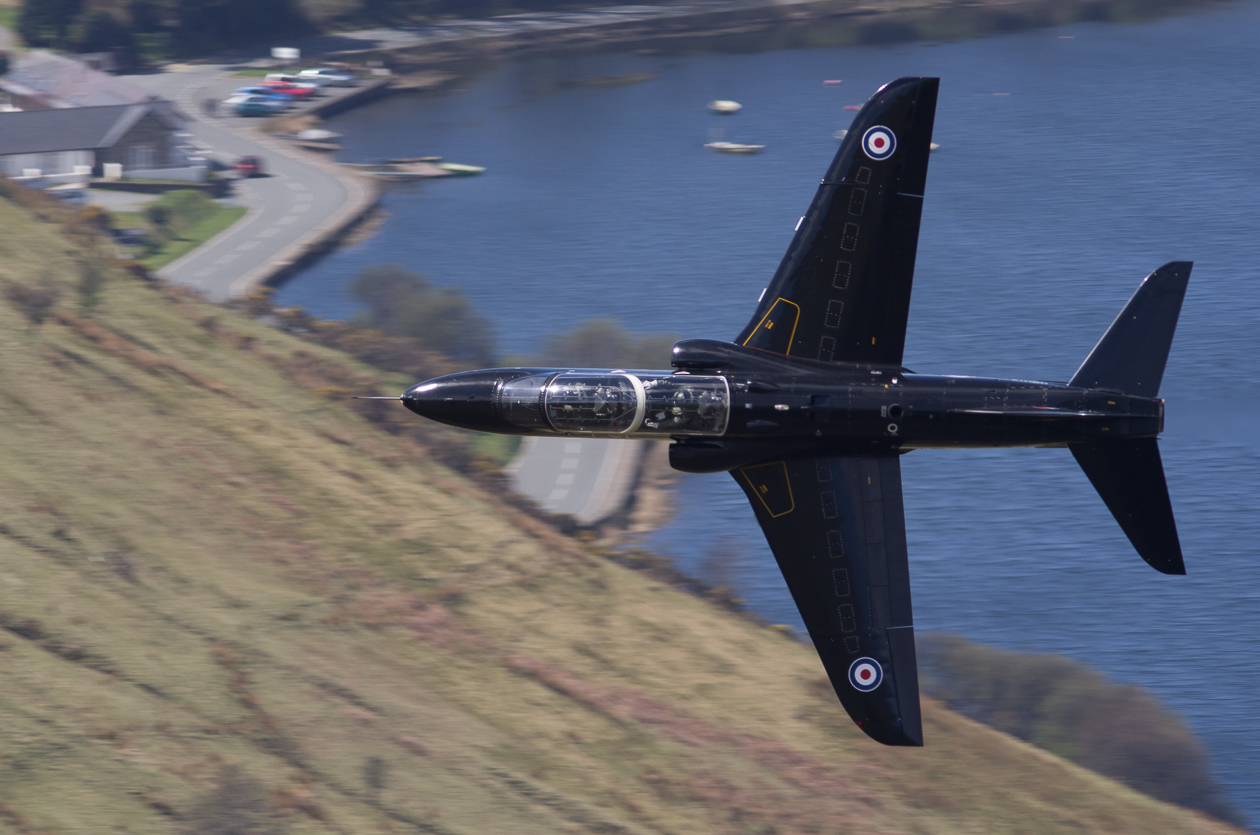 Hawk at Mach Loop, Corris Corner